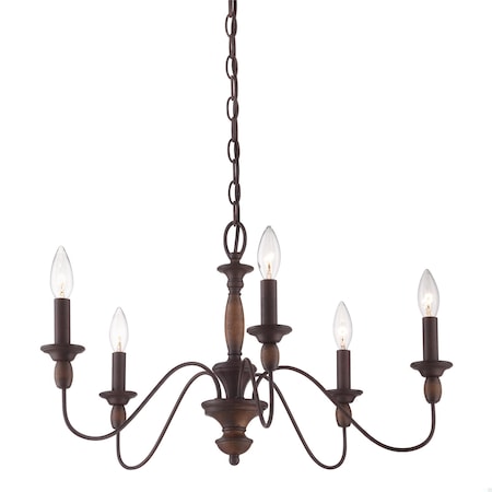 Quoizel Holbrook Chandelier HK5005TC